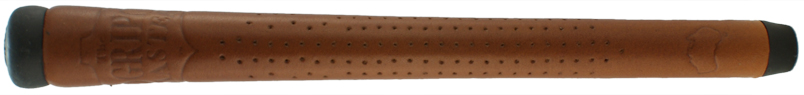 GripMaster Tour Leather Stitch Back Perforated Brown