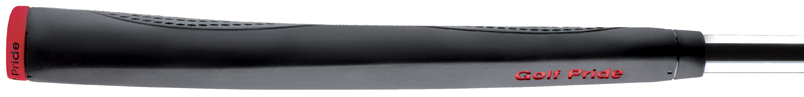 Golf Pride Dual Durometer Black/Red Standard Putter