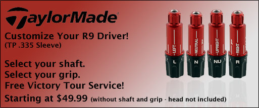 TaylorMade R9 Driver Sleeve